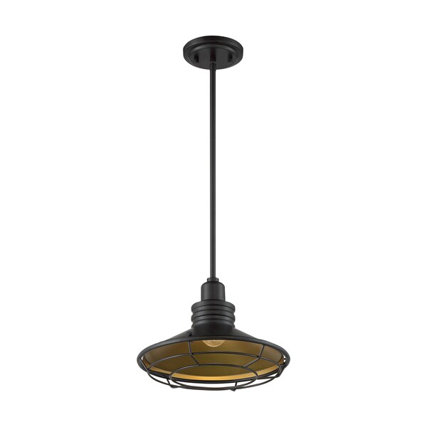 Nuvo Fixture, Pendant, 1-Light, Incandescent, 60W, 120V, A19, Medium Base 60/7044 - main